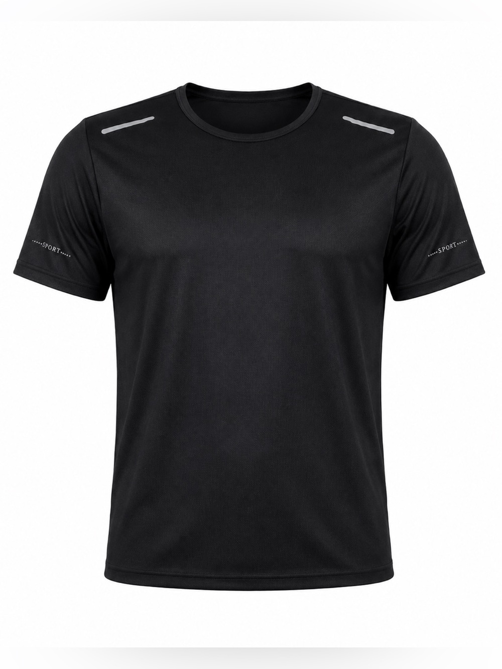 Black Men's Sport Shirt Size Large